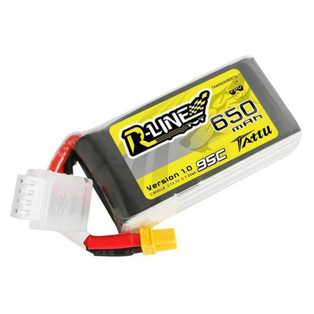 Akumulator Tattu R-Line 650mAh 11.1V 95C 3S1P XT30