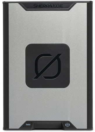 Goal Zero Sherpa 100 AC V2 bardzo wydajny, zatwierdzony przez linie lotnicze power bank z indukcją i 230V.