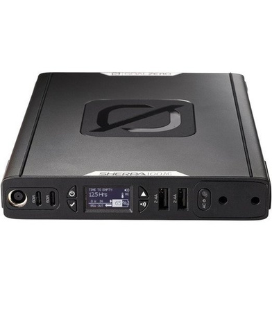 Goal Zero Sherpa 100 AC bardzo wydajny, zatwierdzony przez linie lotnicze power bank z indukcją i 230V.