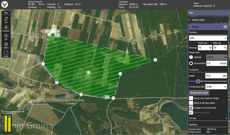 Profesjonalne usługi fotogrametryczne dronem