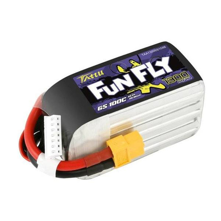 Tattu Funfly battery 1300mAh 22,2V 100C 6S1P XT60