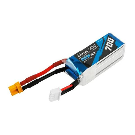 GensAce 700mAh 11.1V 60C 3S1P XT30 battery
